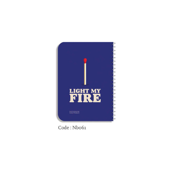 دفتر طرح Light my fire