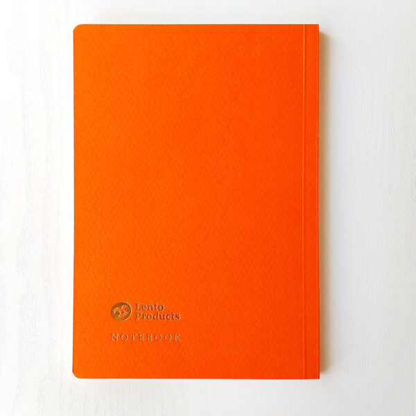 دفتر فابریانو جلد نارنجی لنتو