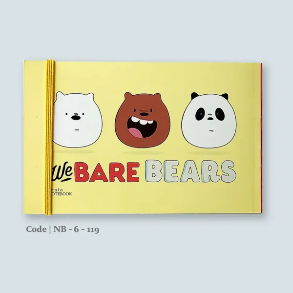 دفتر اینجوی We BARE BEARS لنتو